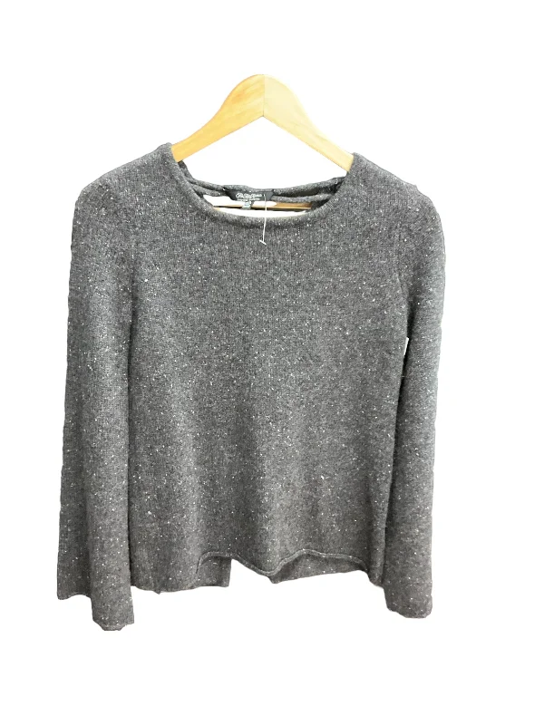 Chunky knit women's sweaterGrey Sweater Cashmere Saks Fifth Avenue, Size Xs