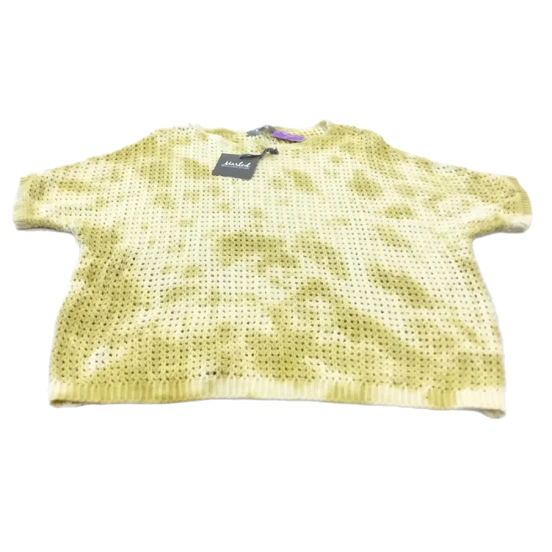 Neon women's sweaterSweater Short Sleeve By Marled In Yellow, Size: L