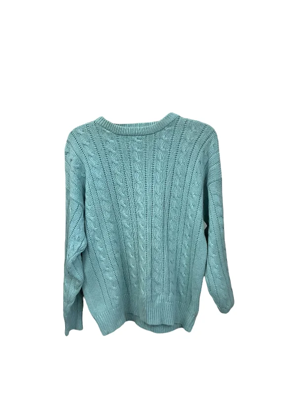 Mustard yellow women's sweaterSweater By Eddie Bauer In Teal, Size: M