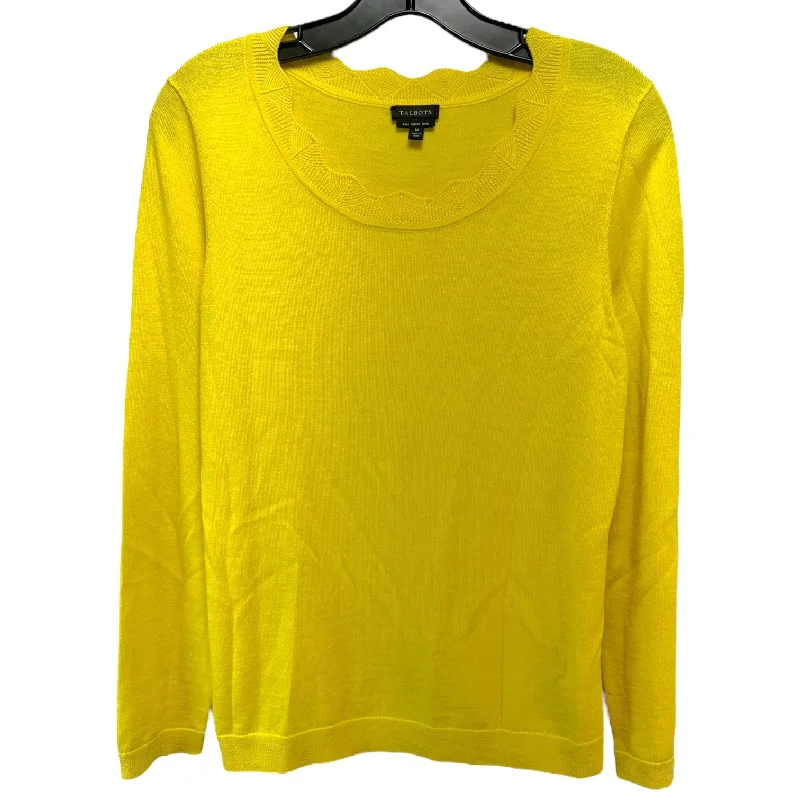 Eco-friendly women's sweaterSweater By Talbots In Chartreuse, Size: M