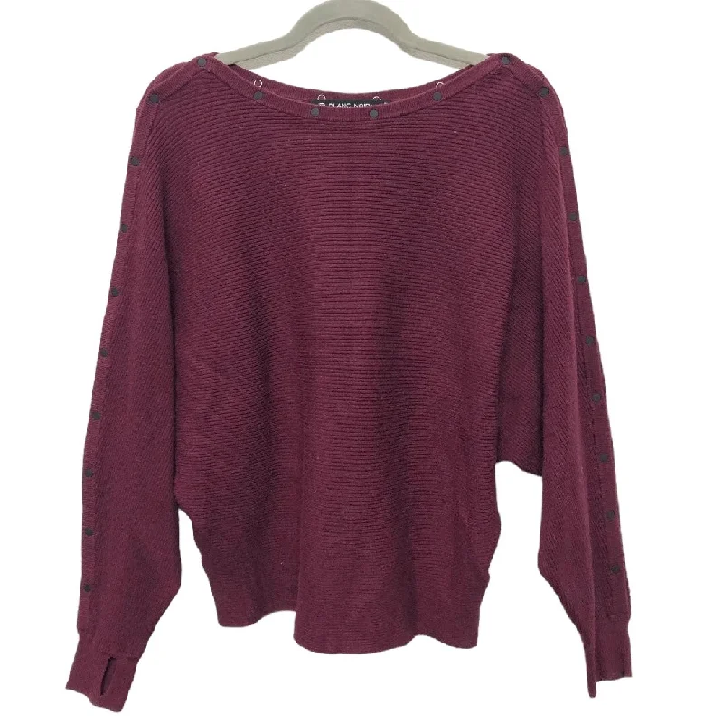 Bohemian women's sweaterSweater By Clothes Mentor In Purple & Red, Size: M