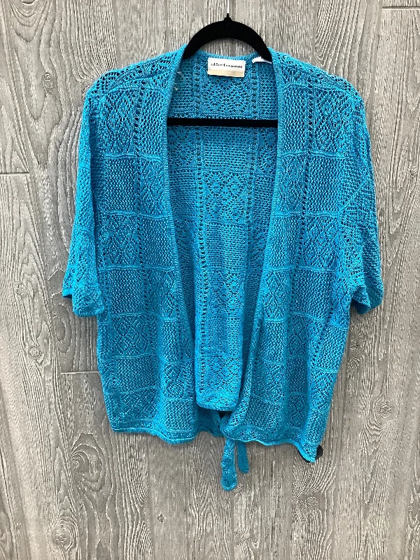 High-low hem women's sweaterBlue Sweater Alfred Dunner, Size 2x