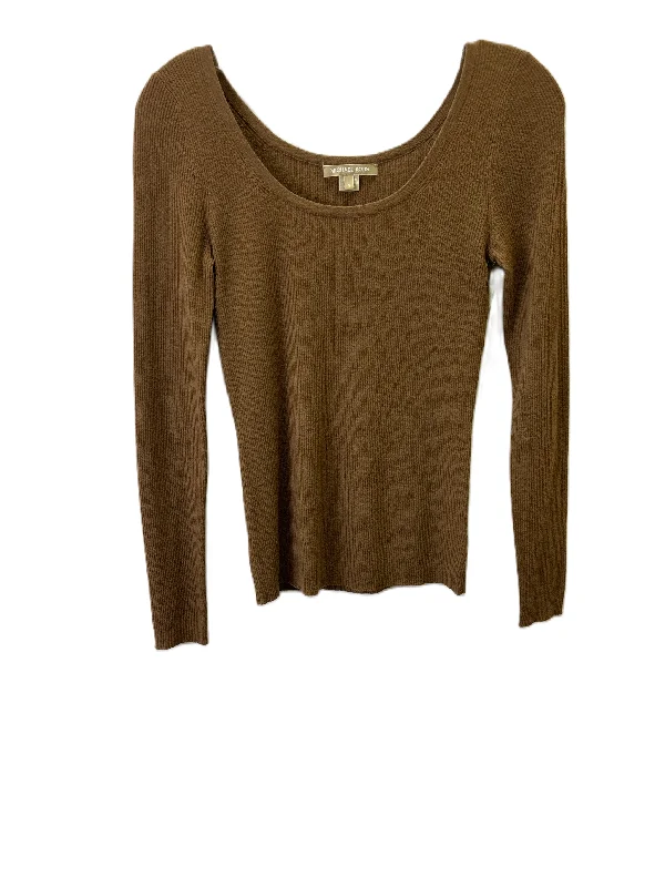 Elegant women's sweaterSweater Designer By Michael Kors In Tan, Size: S