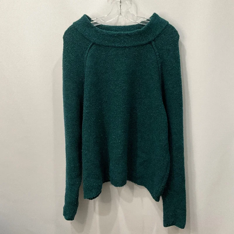 Embroidered women's sweaterSweater By Free People In Green, Size: S