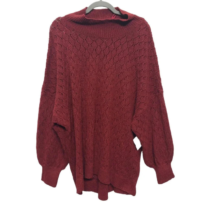 Affordable women's sweaterSweater By Wonderly In Red, Size: L