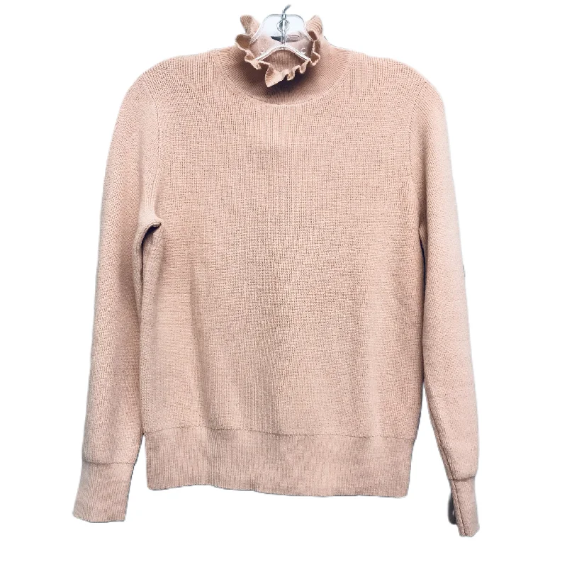 Glitter women's sweaterSweater By J. Crew In Peach, Size: S