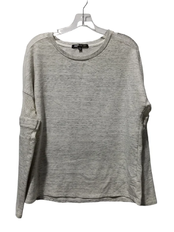 Athleisure women's sweaterSweater By Clothes Mentor In Grey, Size: Xl