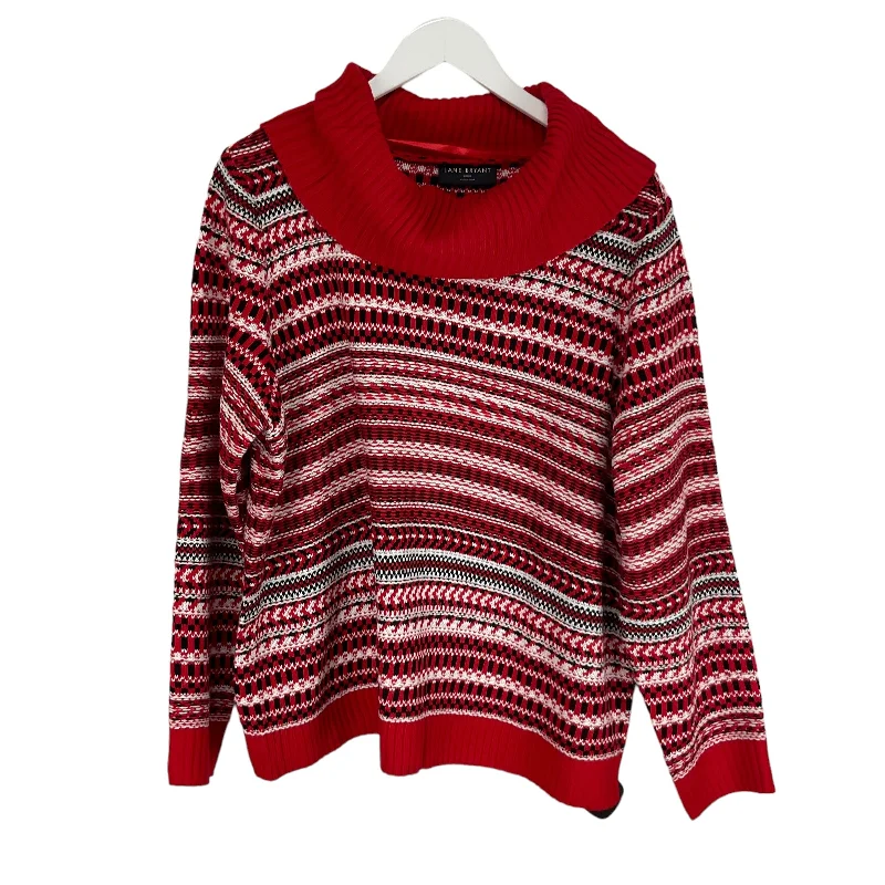 Capsule collection women's sweaterSweater By Lane Bryant In Red, Size: 1x