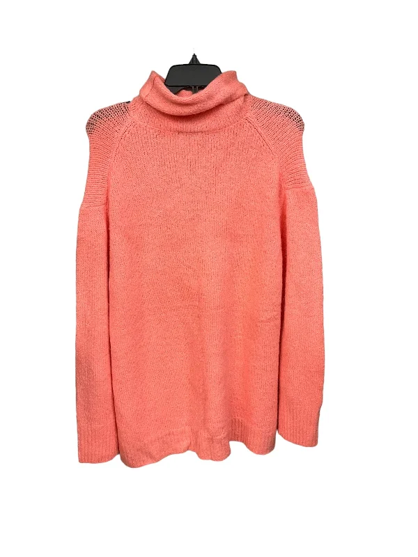 Suede women's sweaterPink Sweater Chelsea And Theodore, Size L