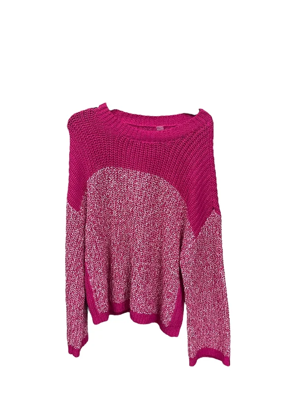 Olive green women's sweaterSweater By Lou And Grey In Pink, Size: L