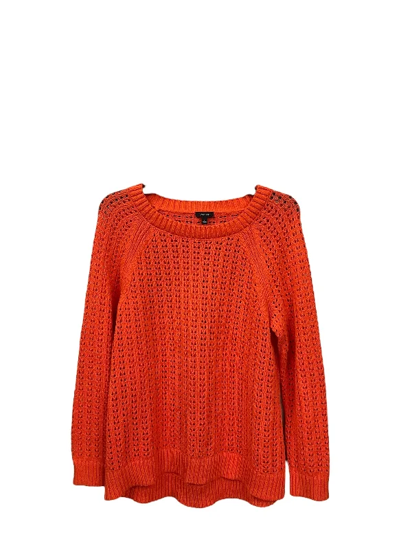 Dressy women's sweaterSweater By Talbots In Orange, Size: L