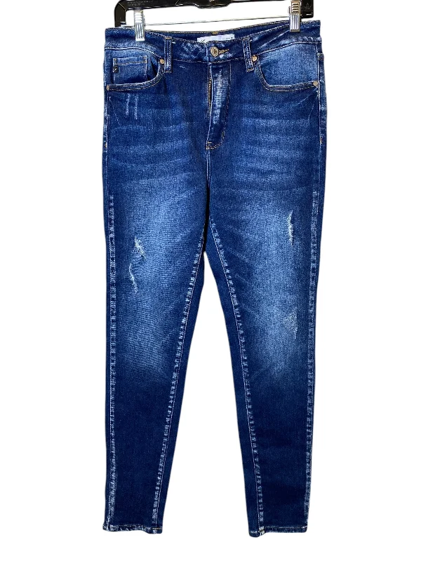 Custom-made jeans for women with personalized fits and unique designs.Jeans Skinny By Kancan In Blue, Size: 8