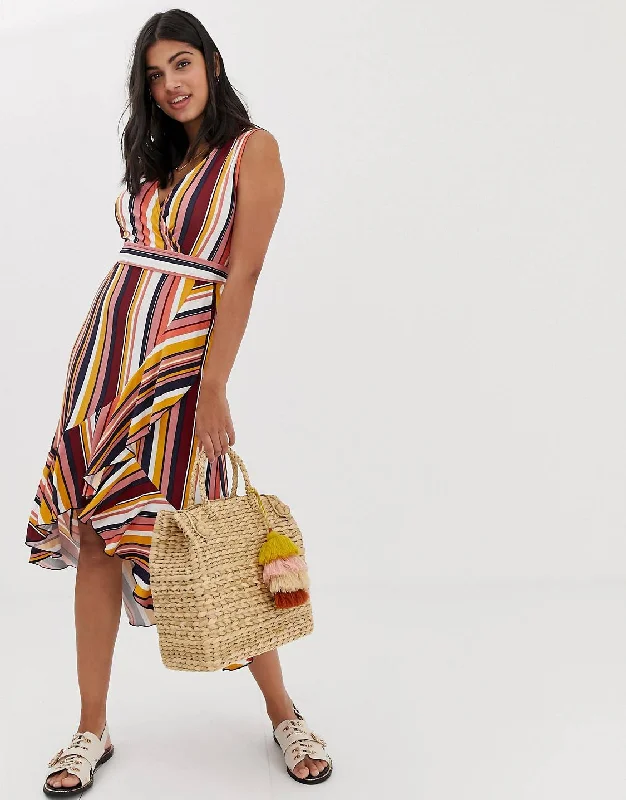 Midi dresses for womenStripe Midi Dress