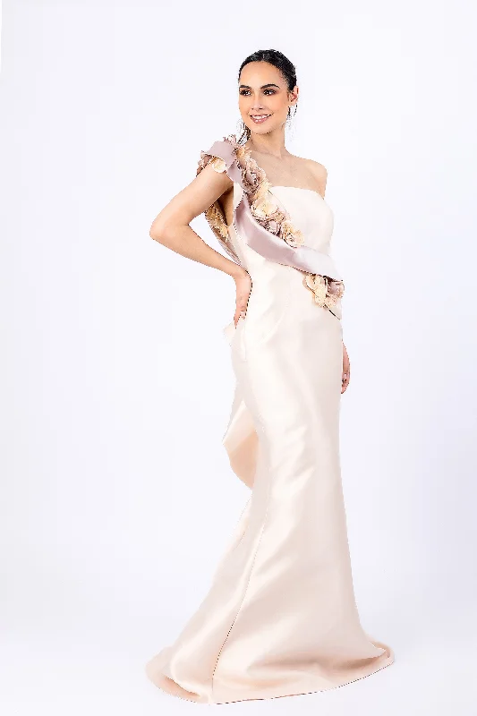 Short and sweet dresses for womenTerani Couture - One Shoulder Gown 2011E2424