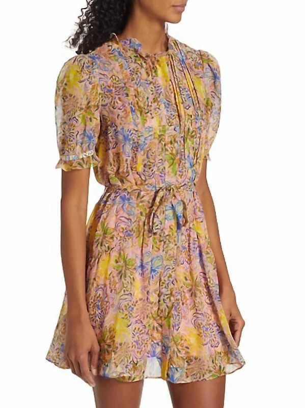 Spring dresses for blossoming stylesPenny Mini Dress In Orchard Blush