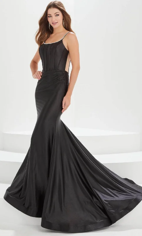 High-slit dresses for womenTiffany Designs by Christina Wu 16003 - Sleeveless Prom Gown