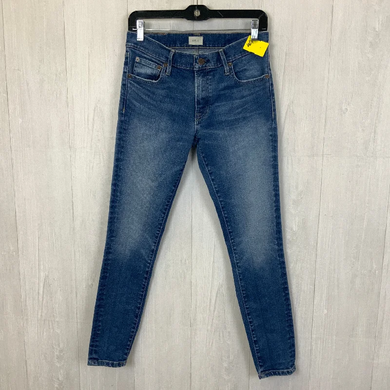 Custom-made jeans for women with personalized fits and unique designs.Jeans Skinny By Clothes Mentor In Blue Denim, Size: 4