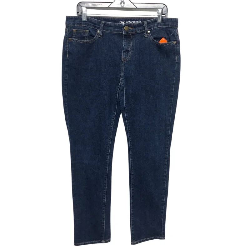 Indigo jeans with a classic denim hueJeans Skinny By Gap In Blue Denim, Size:10