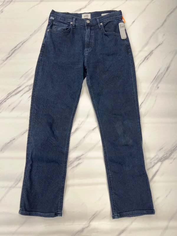 Lightweight denim jeans for summer wearJeans Straight By Citizens Of Humanity In Blue Denim, Size: 2