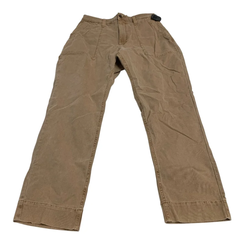 Stretch denim jeans with a high stretch factor for comfort and mobilityJeans Straight By Old Navy In Brown Denim, Size: 2