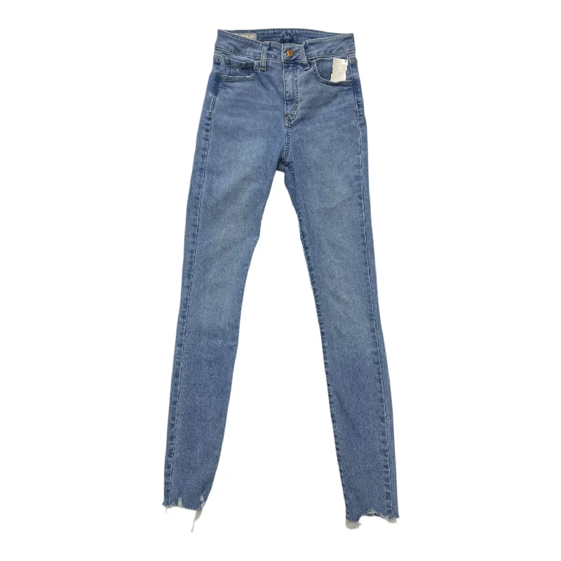 Cropped women's jeansJeans Skinny By Gap In Blue Denim, Size: 4l