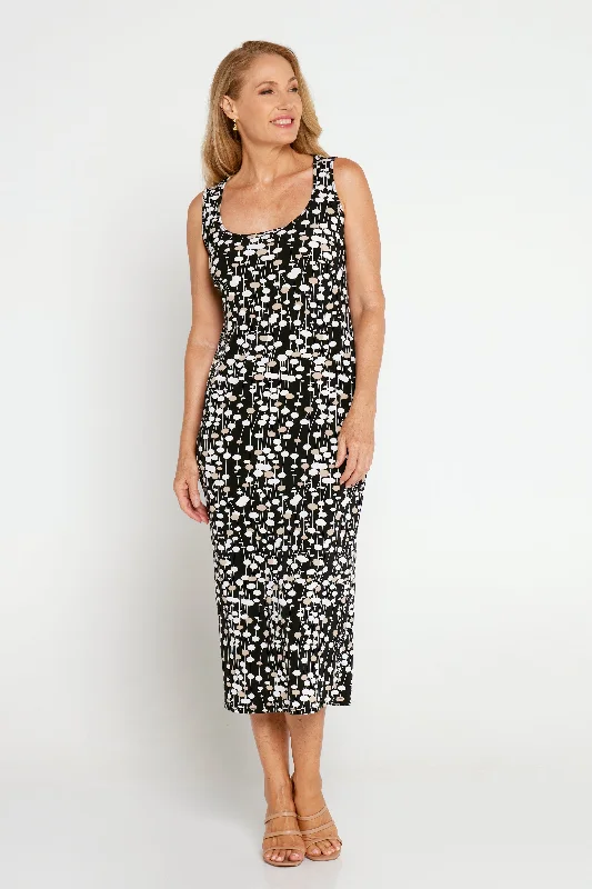 Wrap dresses for womenFindon Midi Slip Dress - Pebble Print