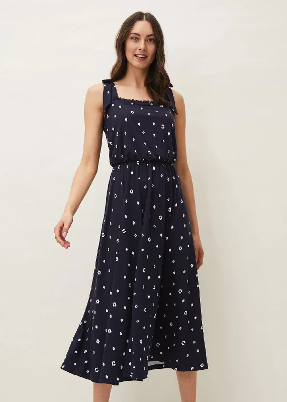 Off-the-shoulder dresses for womenAllanna Floral Midi Dress