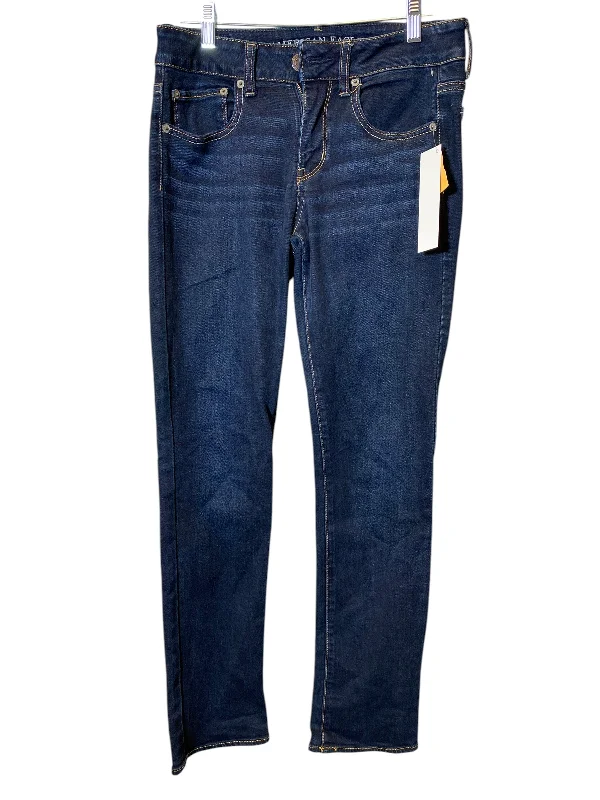 Indigo jeans with a classic denim hueJeans Skinny By American Eagle In Blue Denim, Size: 2