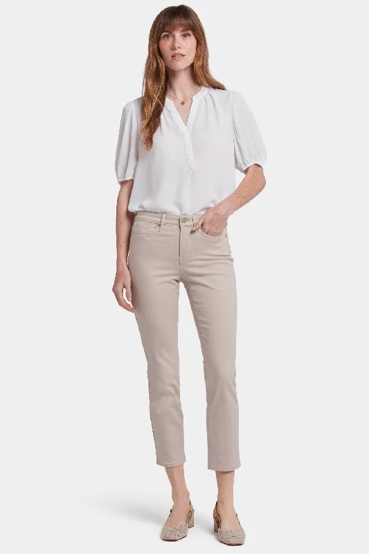 White jeans for a fresh and summery feelSheri Slim Ankle Jeans - Feather