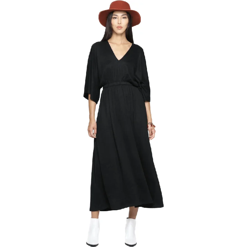 Workwear women's dressesFree Spirit Black Maxi Dress