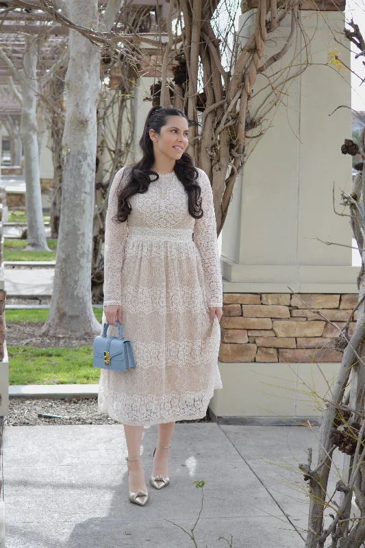 Day dresses for everyday wearLouise Lace Midi Dress