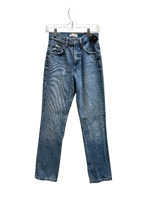 Dark wash jeans for a classic lookJeans Straight By Zara In Blue Denim, Size: 2