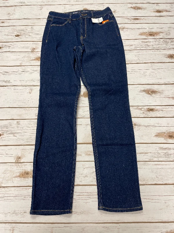 Bootcut jeans with a high waist for a flattering fitJeans Straight By Old Navy In Blue Denim, Size: 6