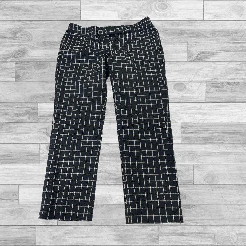 Warm women's trousers for winterPants Cropped By White House Black Market In Black & White, Size: 6