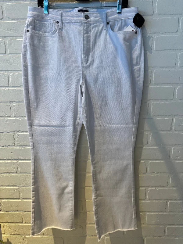 Jeans with a relaxed fit and subtle fading for everyday comfort and styleJeans Boot Cut By Not Your Daughters Jeans In White, Size: 12