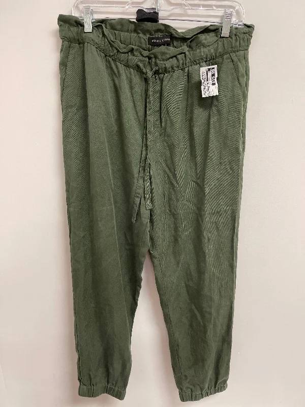 Midi women's skirtsPants Joggers By Banana Republic In Green, Size: 8