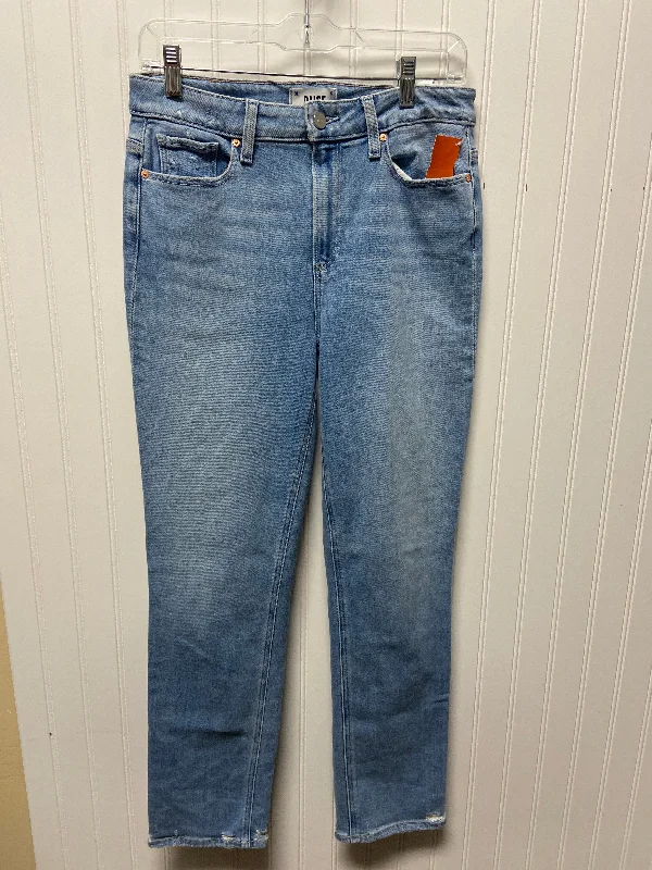 Tall jeans for longer legsJeans Straight By Paige In Blue Denim, Size: 8