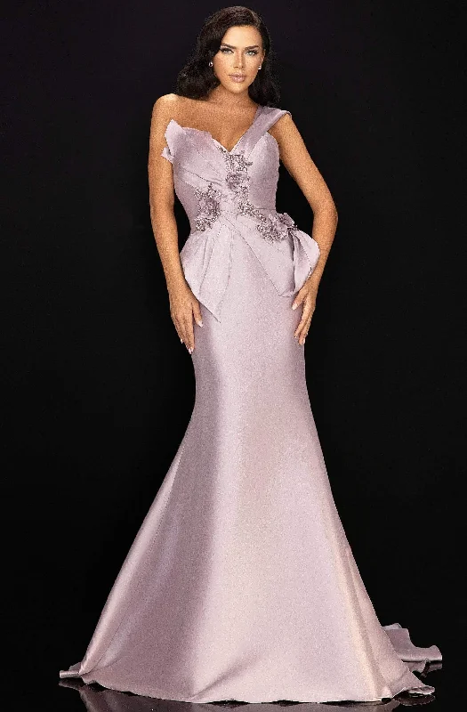 Low-cut dresses for womenTerani Couture 2011M2160 - Asymmetric Gown