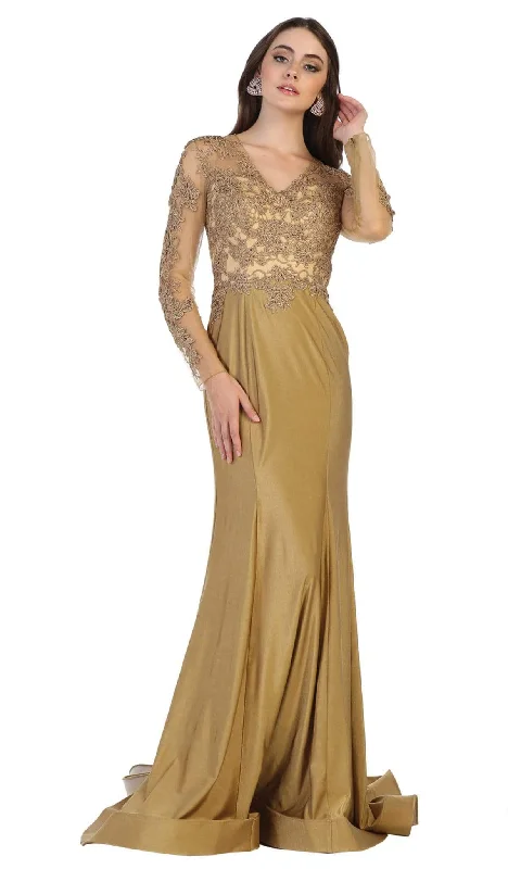 Solid color dresses for womenMay Queen RQ7661