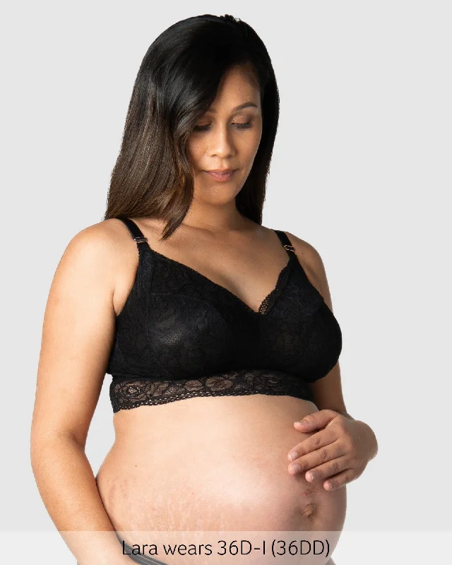 minimizer bra lingerie optionsHeroine Multifit Maternity Bralette - Black