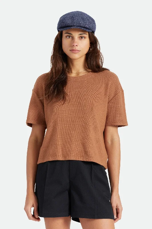 Breathable women's topsBandera Boxy Top - Hide