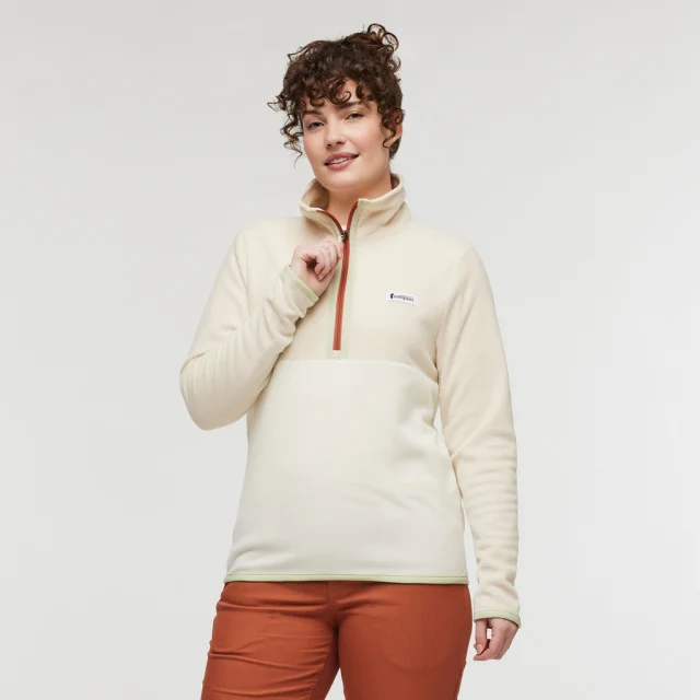 Leather-look women's topsWomen's Amado Fleece Pullover