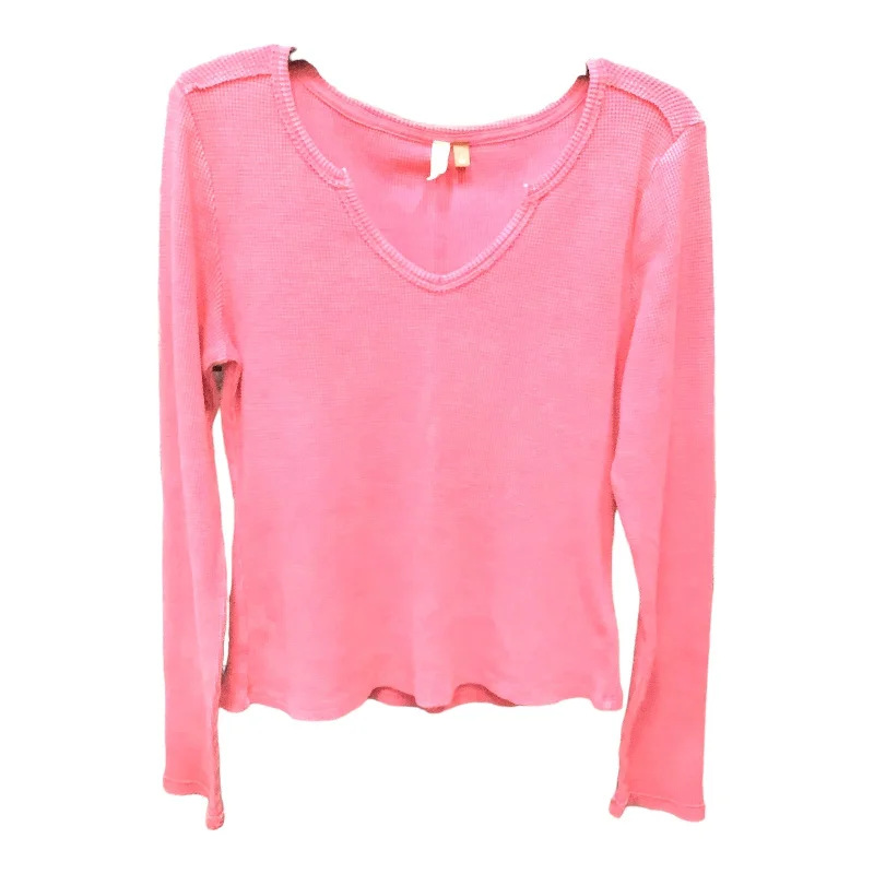 Summer women's topsTop Long Sleeve Basic By Pilcro  Size: L