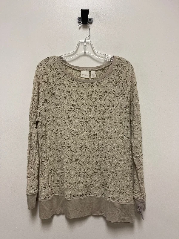 Lace women's topsTop Long Sleeve By Chicos  Size: M