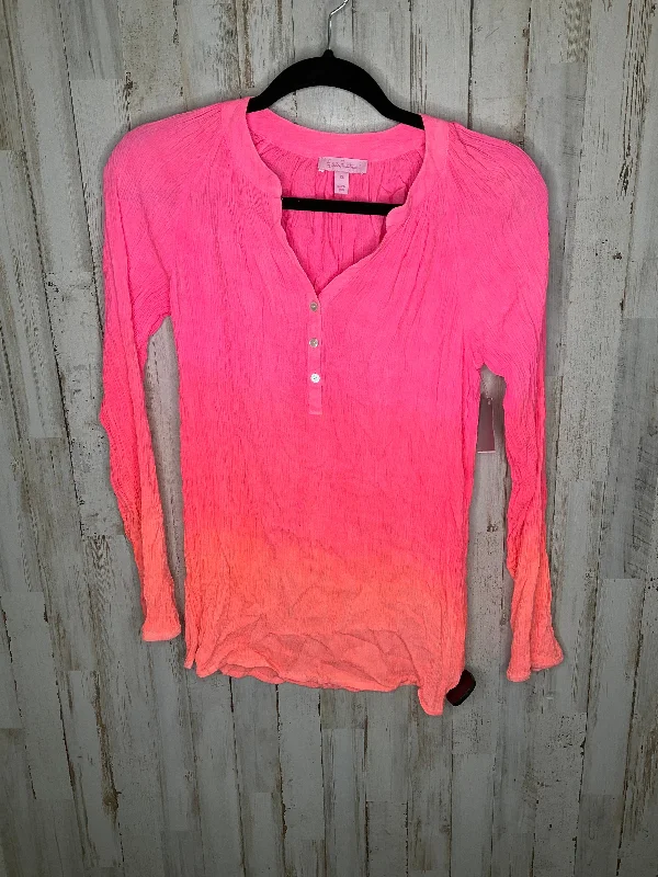 Zip-up women's topsTop Long Sleeve By Lilly Pulitzer  Size: Xs